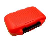 Zhdbchyuu Waterproof Fishing Tackle Box Fishing Tool Storage Box Fish Hook Lure Fake Bait Boxes Carp for Fishing Goods Box Orange