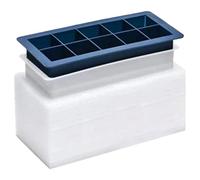 Zhdbchyuu Whiskey Plastic Silicone Cream Square Block Container Easy Release Modern Makers Silicone Mold Bucket Box