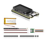 Zhdbchyuu WiFi Lora 32 V4 Meshtastic Dev-Board Set Soft Antenna SX1262 BLE Low Power with 3000mAh Battery with GPS Module