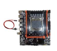 Zhdbchyuu X99 Desktop Motherboard B85 LGA2011-3 4X DDR4 REG ECC RAM Slot M.2 PCIE SATA3.0 X99 Gaming Motherboard with Switch Cable