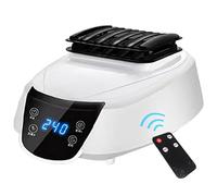 ZHDDM Séchoir à Linge Portable Éléctrique à Chaleur Soufflante pour Sèche-Linge à Économie D'énergie D'appartement Minuterie Automatique Numérique (Purification D'ions Négatifs)