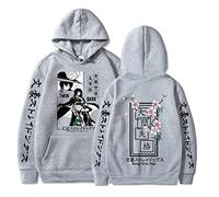 zhedu Anime Bungo Stray Dogs Sweat à Capuche Femmes Hommes 3D à Manches Longues Couple Sweat Cosplay Sweats Surdimensionnés Garçons Filles à Capuche (S,Color 03)