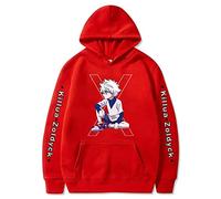 zhedu Anime Hunter X Hunter 2D Sweat à Capuche Imprimé Hommes Femmes Enfants Sweats Garçon Fille Enfants Pull à Manches Longues Hauts (XS,Color 03)