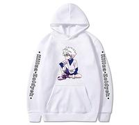 zhedu Anime Hunter X Hunter 2D Sweat à Capuche Imprimé Hommes Femmes Enfants Sweats Garçon Fille Enfants Pull à Manches Longues Hauts (XS,Color 07)