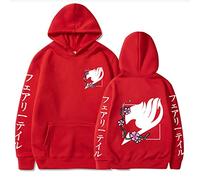 zhedu Fairy Tail Unisexe Sweat à Capuche Japonais Anime Imprimé Hommes Sweat À Capuche Streetwear Casual Sweats (XXS,Color 05)