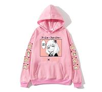 zhedu Harajuku Anime Spy X Family Sweat à Capuche Familial Manga Anya Faussaire Yor Faussaire Loid Faussaire Sweat De Style Japonais Surdimensionné Pull Unisexe (M,Color 06)