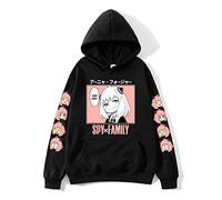 zhedu Harajuku Anime Spy X Family Sweat à Capuche Familial Manga Anya Faussaire Yor Faussaire Loid Faussaire Sweat De Style Japonais Surdimensionné Pull Unisexe (XL,Color 01)