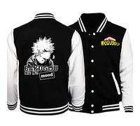 zhedu My Hero Academia Baseball Sweat Uniforme Japon Anime Survêtement Hommes Bomber Veste Hiver Streetwear Harajuku (XXL,Color 02)