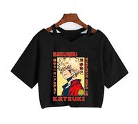 zhedu My Hero Academia Tshirt Mignon Anime Boku No Hero Academia Tshirt Cool Todoroki Graphique Tshirt Manga Haut Tshirts Femme (M,Color 02)
