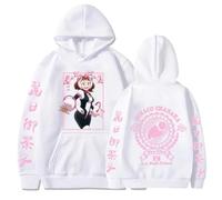 zhedu Sweats À Capuche My Hero Academia Harajuku OCHACO URARAKA Vêtements De Rue À Manches Longues Imprimés en 2D Mignons De Style Universitaire D'anime (Grand,Color 03)