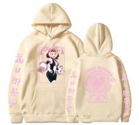 zhedu Sweats À Capuche My Hero Academia Harajuku OCHACO URARAKA Vêtements De Rue À Manches Longues Imprimés en 2D Mignons De Style Universitaire D'anime (TP,Color 02)