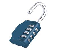 ZHEGE Cadenas à Code 4 Chiffres Pour Vestiaire Sport, Scolaire, Collège, Casier, Abri de Jardin - Vert Foncé