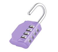 ZHEGE Cadenas à code numérique, cadenas à combinaison à 4 positions, cadenas à code numérique pour salle de sport, serrure de casier, résistant aux intempéries, pour portes, clôtures de jardin,