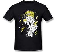 zhen xin cai The Seven Deadly Sins Men's Graphic Cotton Short Sleeve t-Shirt T-Shirt Black M
