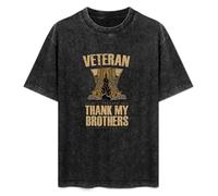 zhen xin cai Veteran, for, Royal Marines Army Navy Air Force, British War T-Shirt Black L