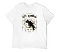 zhen xin cai Zac Brown Band ' Black Crow' T Shirt T-Shirt WhiteXXL