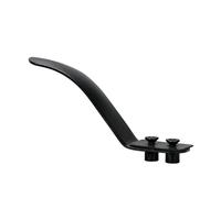ZHENBYR De Frein à Trou pour Planche à Pied Surfaces antidérapantes Montages Standard Construction ABS Installation Facile Remplacement de pédale de Scooter Protecteur de Repose-Pieds de Scooter