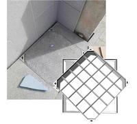 ZHENCHAO Grille de Drainage Invisible en Acier Inoxydable Robuste pour fosses septiques, Drainage extérieur, allée, Chemin, Jardin. Crochets de Levage Inclus pour Une Utilisation Domestique