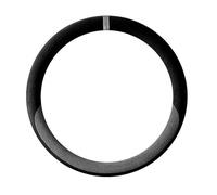 ZHENCU Couvre Volant Voiture pour Ferrari F8 Tributo F8 Spider, Antidérapant Respirant, Peluche Chaude, Agréable Touché Housse De Volant pour Voiture,O-Black