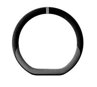 ZHENCU Couvre Volant Voiture pour Ferrari LaFerrari, Antidérapant Respirant, Peluche Chaude, Agréable Touché Housse De Volant pour Voiture,D-Black