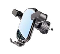 ZHENCU Support Telephone Voiture pour Hyundai Getz Reina Ioniq Bayon Elantra Veloster Tucson, Bouches D'aération Porte Téléphone Voiture Crochet en Métal Ultra Stable Accroche Telephone Voiture,A