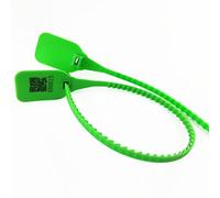 Zhengcheng (R) Sécurité étiquettes numérotées Pull Ties Secure Anti-tamper joints (300 x Vert)