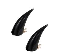 ZHENGCI 1 paire de pinces à cheveux en corne de diable pour cosplay, fête, Halloween, déguisement, coiffe