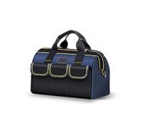 ZHENGCI Sac à outils de grande capacité 33/40/45,7 cm, sac à outils robuste en tissu Oxford pour électricien, sac de rangement étanche