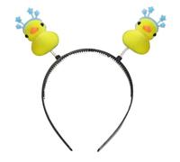 ZHENGCI Serre-tête en forme de canard jaune dessin animé, bandeau pour photographie, Halloween, carnaval, fête, bandeau créatif pour fille et enfant