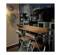 ZHENGQIAN Table Pliante Balcon,Barre de Balcon Pliable for Jardin,Table Pliante multifonctionnelle de Loisirs,résistant aux intempéries,pour Usage extérieur et intérieur(L80*w27cm/L31.5*W10.6IN)