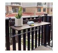 ZHENGQIAN Table Suspendue de Balcon,Jardin extérieure,Pliante multifonctionnelle de Loisirs,Peut être placé à l'extérieur Pendant Une Longue période,Imperméabiliser(L100*w37cm/L39.4*W14.6IN)