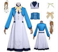 zhengzhouyuetu Moncia Cosplay Costumes The Secret of Silent Witch Personnage Fancy Dress Up Adulte Uniforme tenues Ensemble complet Halloween Carnaval Party
