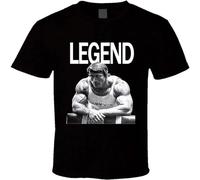 ZHENLILIAN Arnold Schwarzenegger Legend Mens T Shirt Size L