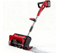 zhenmaster Déneigeuse Électrique sans Fil 20V avec 2 Batteries 4.0Ah Et Affichage LCD, Largeur 32cm, Distance 8m, Souffleuse Compacte Idéale pour Allées Et Escaliers