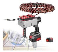 zhenmaster Enfile-câbles Automatique pour travaux électriques | Machine brushless avec Transmission à 6 Roues | Batterie 21V pour câblage Efficace et Rapide(37500mah,15m-Line)