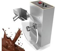 zhenmaster Machine Commerciale De Mélange Et Fonte De Chocolat, Plateau Tournant 28.5cm, Distributeur Automatique Inclus, Réglable 35-55rpm Et 0-95°c Pour Coulage De Chocolat Pâtisserie(A)