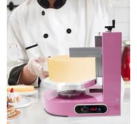 zhenmaster Machine De Lissage Et Décoration à La Crème, Machine Automatique D'étalage Et De Finition Pour Gâteaux De 4 à 12 Pouces, Vitesse De Rotation Réglable De 60 à 320 Tr/Min