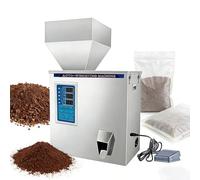 zhenmaster Machine de Remplissage de Particules 300W, Machine de Remplissage Automatique de Granulés avec Contrôle de Vitesse à 3 Niveaux, pour le Sous-Paquetage en Vrac de Épices, Farine, Herbes(C)