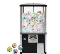 zhenmaster Machine Gashapon Commerciale, Distributeur Automatique De Jouets Et Bonbons, Machine À Capsules Rotative 360°, Vending sans Électricité pour Centres Commerciaux Et Parcs(Black)