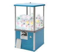 zhenmaster Machine Gashapon Grande Capacité, Distributeur Capsule Et Bonbons avec Système an-ti-Blocage, Rotation 360°, Idéal pour Parcs D’Attractions, Centres Commerciaux Et Espaces Ludiques(Blue)