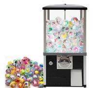 zhenmaster Machine Gashapon Professionnelle, Distributeur De Jouets Capsule Et Bonbons, Rotation À 360°, Sécurité par Serrure, Idéal pour Centres Commerciaux, Supermarchés Et Espaces Ludiques(Black)