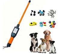 zhenmaster Scanner À Bâton D’étiquette Auriculaire Longue Barre De 134,2 kHz, Lecteur D’étiquettes RFID Universel pour Chiens, Chats, Porcs, FDX-B, HDX, EMID, Interface Double USB 2.0 + BT 4.0