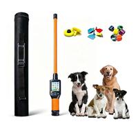zhenmaster Scanner À Bâton D’étiquette Auriculaire Longue Barre, Scanner D’Identification D’Animal Domestique Portatif De 134,2 kHz FDX-B/HDX, Rechargeable, Écran Haute Luminosité pour Granges