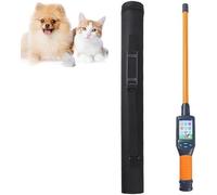 zhenmaster Scanner D’étiquette Auriculaire Portatif De 134,2 kHz, Lecteur De Puce pour Bétail avec Écran LCD De 3,5 Pouces, Prend en Charge Les Étiquettes FDX-B Et HDX, Lit en Moins De 100 Ms