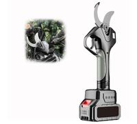zhenmaster Sécateur Électrique Sans Fil 21V - Coupe Précise avec Lame SK5 - Utilisation Intensive en Jardin et Verger - Manche Extensible 3,5m, Kit Complet Professionnel(Withoutpole)