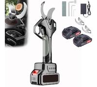 zhenmaster Sécateur Sans Fil 21V Professionnel - Taille Branches Épaisses jusqu’à 78mm - Pour Jardin, Verger, Vigne - SK5, Manche Extensible, Écran Intégré, 980W(Withoutpole)
