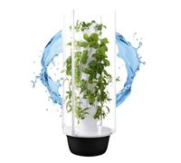 zhenmaster Tour hydroponique intérieure 5/7/9 Niveaux avec Irrigation Automatique - Jardin Vertical pour Petits espaces - pour débutants et jardiniers urbains - ABS Stable(36Holes+LED)
