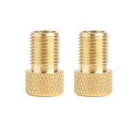 ZHENNB Adaptateur de pompe à air à double tête pour valves de vélos, buse de vélo, adaptateur de tuyau à raccord rapide pour gonfleur de vélo de route pièces de gonflage de vélo