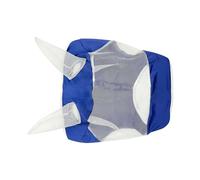 ZHENNB Couvre-visage en tissu pour chevaux stoppe les morsures de mouches dans les activités de plein air Construction solide Accessoire d'entraînement de cheval