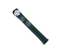 ZHENNB Housses de bâton d'alignement de golf en cuir PU avec motif de feuille - Accessoires de golf pour homme et femme